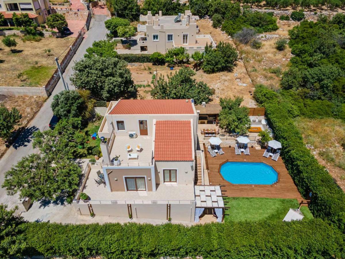 Villa Ellovos With Private Pool Rethymno  Exterior photo