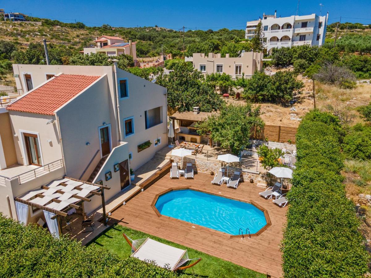 Villa Ellovos With Private Pool Rethymno  Exterior photo